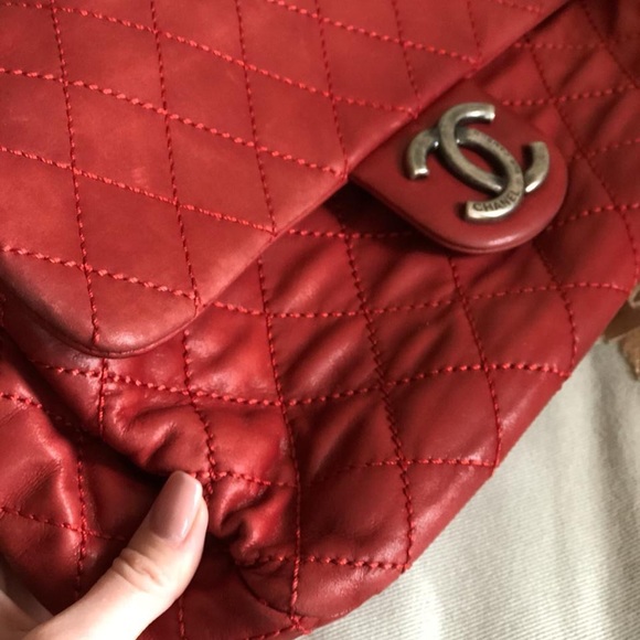 SOLD❌Chanel Crossbody Red Classic Bag - Picture 6 of 8